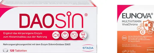 Daosin 120 Tabletten + gratis Eunova VivaChrono 2 x 10 ml