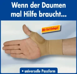 Daumenschutz mit Geleinlage