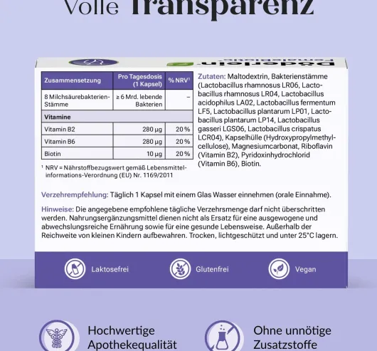 Döderlein Female Biotic Mit Milchsäurebakterien 30 Kapseln