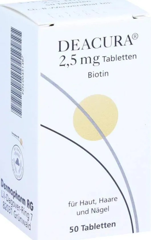 Deacura 2,5 mg 50 Tabletten