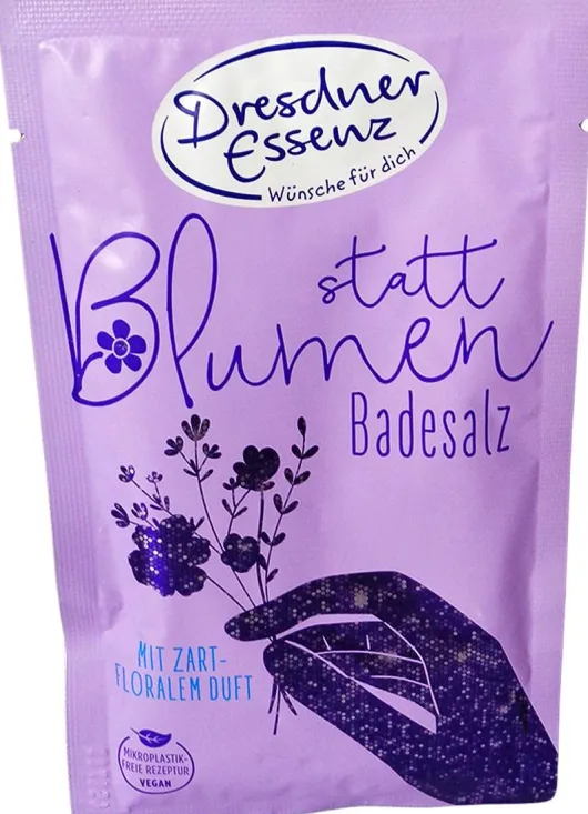 De Badesalz Statt Blumen