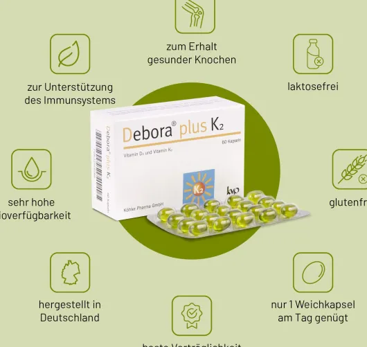 Debora Plus K2 60 Kapseln