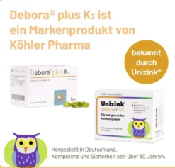 Debora Plus K2 120 Kapseln