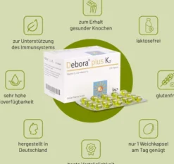 Debora Plus K2 120 Kapseln