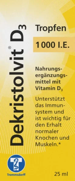 Dekristolvit D3 1.000 I.E. 25 ml Tropfen