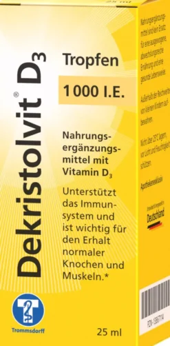 Dekristolvit D3 1.000 I.E. 25 ml Tropfen