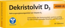 Dekristolvit D3 4.000 I.E. 60 Tabletten
