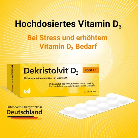 Dekristolvit D3 4.000 I.E. 90 Tabletten
