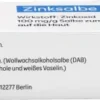 Dentinox Zinksalbe 45 g