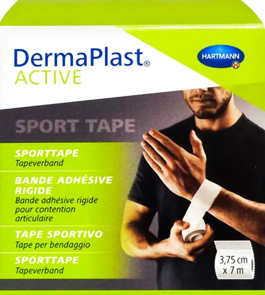 Dermaplast Active Sport Tape 3,75 cm X 7 M Weiß 1 Stück