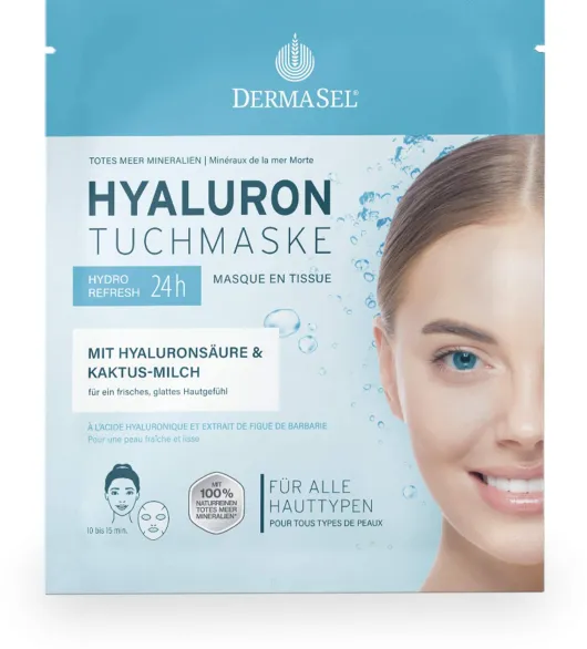 Dermasel Hyaluron Tuchmaske 1 Stück