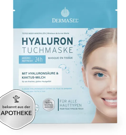 Dermasel Hyaluron Tuchmaske 1 Stück