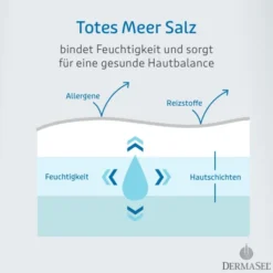 Dermasel Totes Meer Badesalz Pur 1500 g