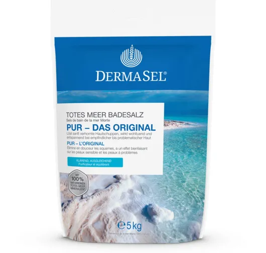 Dermasel Totes Meer Badesalz pur 5 kg