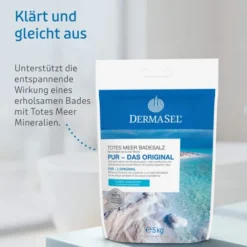 Dermasel Totes Meer Badesalz pur 5 kg