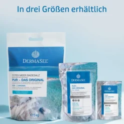Dermasel Totes Meer Badesalz pur 5 kg