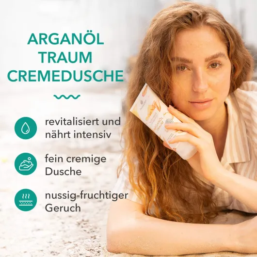 Dermasel Totes Meer Cremedusche Arganöl Traum 200 ml