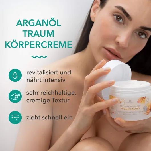 Dermasel Totes Meer Körpercreme Arganöl Traum 200 ml