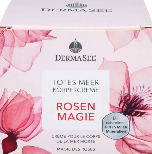Dermasel Totes Meer Körpercreme Rosen Magie 200 ml