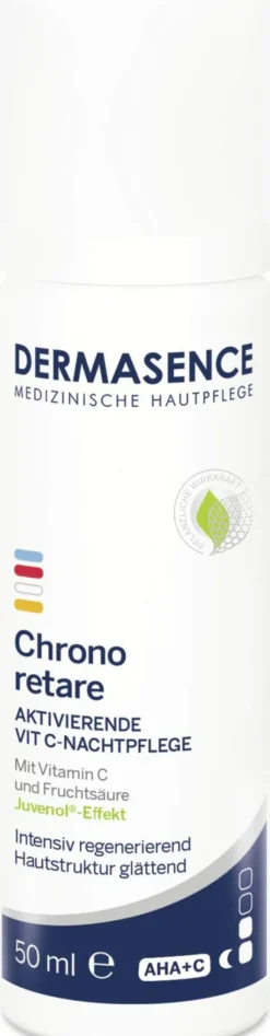 Dermasence Chrono Retare Aktivierende Vit-C Nachtpflege 50 ml