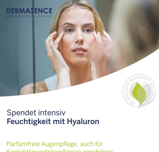 Dermasence Hyalusome Augenpflege 15 ml