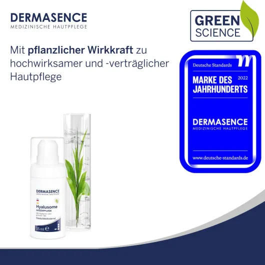 Dermasence Hyalusome Augenpflege 15 ml