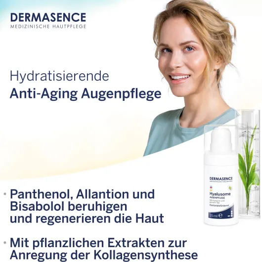 Dermasence Hyalusome Augenpflege 15 ml
