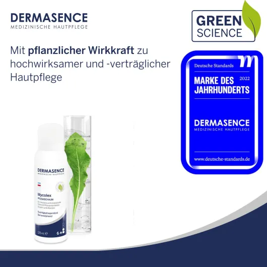 Dermasence Mycolex Pflegeschaum 125 ml
