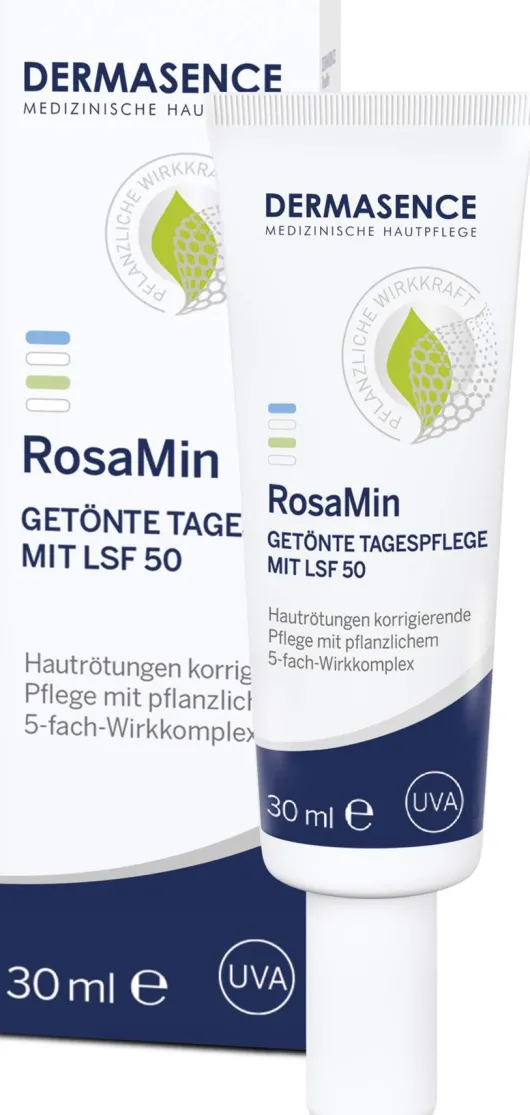 Dermasence RosaMin Getönte Tagespflege LSF 50 30 ml Creme