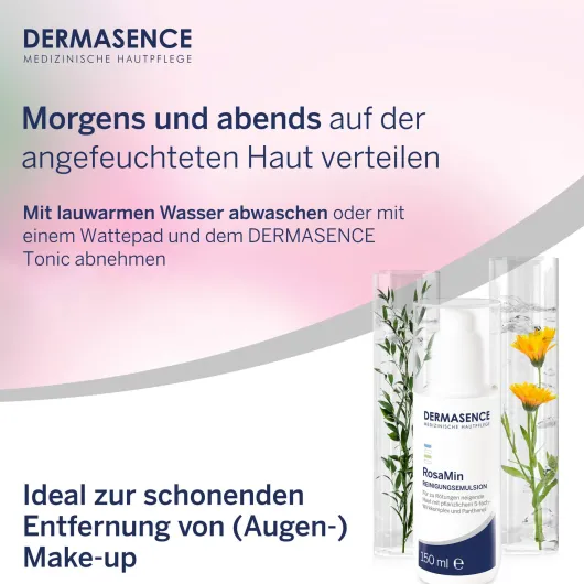 Dermasence RosaMin Reinigungsemulsion 150 ml