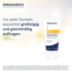 Dermasence Solvinea Med Lsf 50+ 150 ml Creme