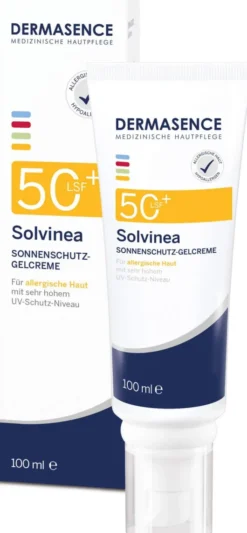 Dermasence Solvinea Sonnenschutz Gelcreme Lsf 50+ 100 ml