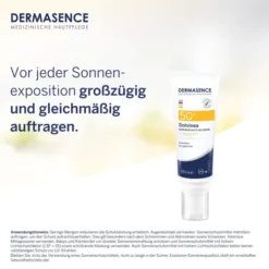 Dermasence Solvinea Sonnenschutz Gelcreme Lsf 50+ 100 ml