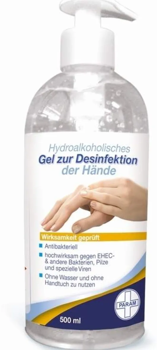 Desinfektionsgel Für die Hand Antibakteriell 500 ml