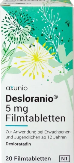 Desloranio 5 mg Filmtabletten 20 Stück