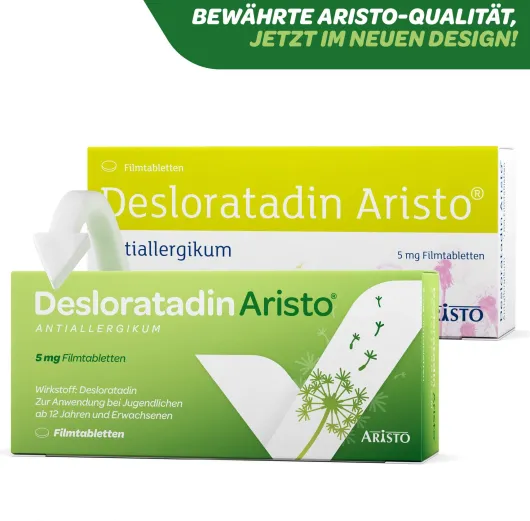 Desloratadin Aristo 5 mg 50 Filmtabletten