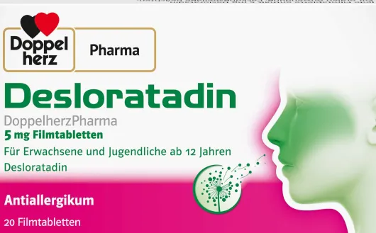 Desloratadin Doppelherzpharma 5 mg 20 Filmtabletten