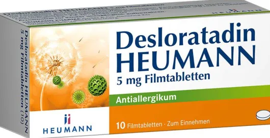 Desloratadin Heumann 5 mg 10 Filmtabletten