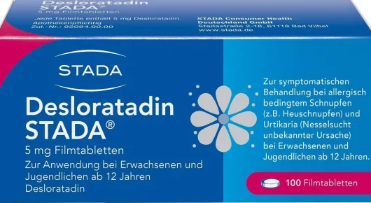 Desloratadin Stada 5 mg 100 Filmtabletten