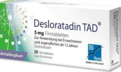 Desloratadin Tad 5 mg 20 Filmtabletten