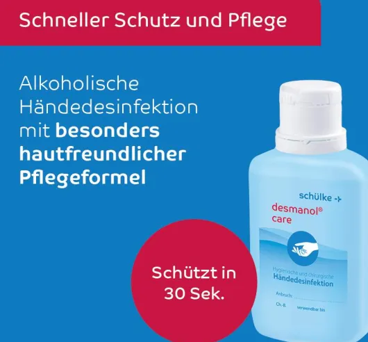 Desmanol Care Alkoholische Händedesinfektion 1000 ml