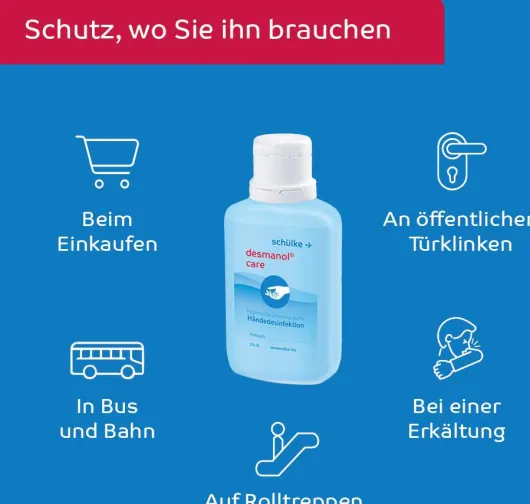 Desmanol Care Alkoholische Händedesinfektion 1000 ml