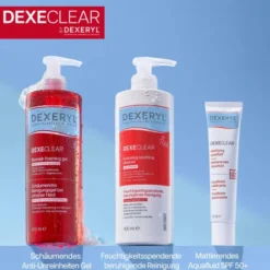 Dexeryl Dexeclear schäumendes Reinigungsgel 400 ml