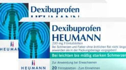 Dexibuprofen Heumann 200 mg 2 x 20 Filmtabletten