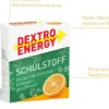 Dextro Energy Schulstoff Orange 50 G Täfelchen