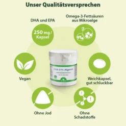 Dha Epa Algenöl 60 Kapseln