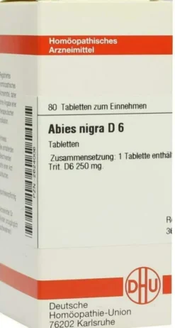 Dhu Abies Nigra D6 Tabletten