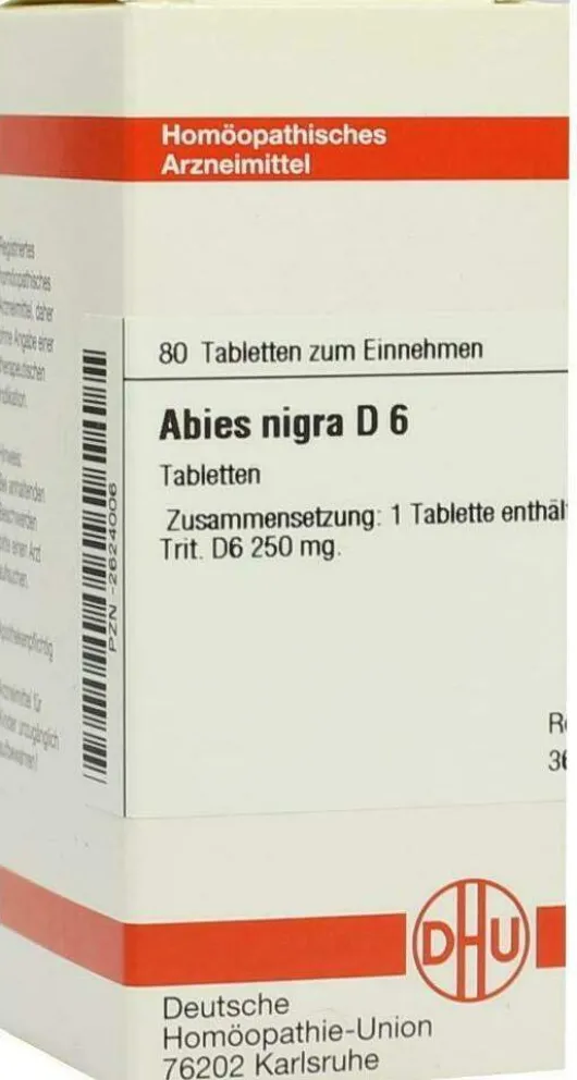 Dhu Abies Nigra D6 Tabletten
