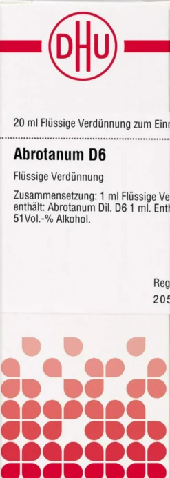 Dhu Abrotanum D6 Dilution