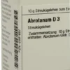 Dhu Abrotanum D3 Globuli